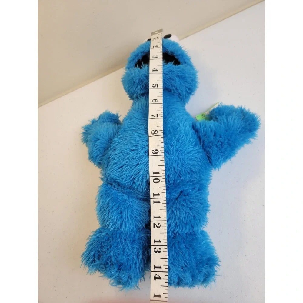 Sesame Street Cookie Monster Plush Gund 2008 Vintage‎ Stuffed Toy Blue 14